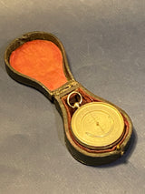 Zero Stock -Antique Pocket Barometer and Thermometer Compendium G. Gerlach Varsovie Poland WW1 Era