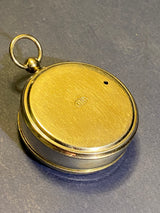 Zero Stock -Antique Pocket Barometer and Thermometer Compendium G. Gerlach Varsovie Poland WW1 Era