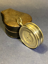 Zero Stock -Antique Pocket Barometer and Thermometer Compendium G. Gerlach Varsovie Poland WW1 Era