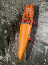 Zero Stock- Antique Mahogany Wood Clockwork Speed Boat Liberty Flyer by Liberty Playthings Inc