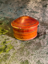 Antique Fruitwood Compass Sundial Made In Bavaria Germany