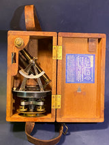 Zero Stock-Antique Mountain Surveyors Transit A Lietz Co. San Francisco