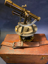 Zero Stock-Antique Mountain Surveyors Transit A Lietz Co. San Francisco