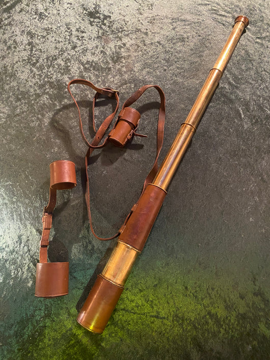Zero Stock-Antique Broadhurst Clarkson & Co Signaling Telescope Mk VI London WW1  British Army