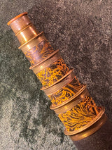 Antique 4 Draw Cardboard Telescope Made in Germany