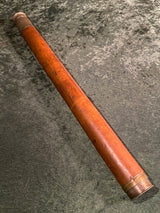 Zero Stock-Antique Single Draw Telescope  George Stebbing Portsmouth Optician to Royal Yacht Squadron