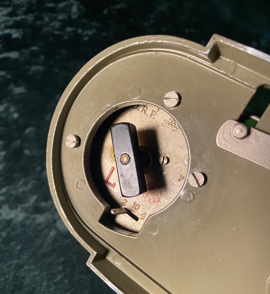 Zero StockVintage Aircraft Altimeter Barograph R Fuess Berlin Germany