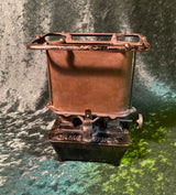 Zero Stock-Antique Taylor & Boggis Sad Iron Heater Oil Stove "Game Junior" Made in USA