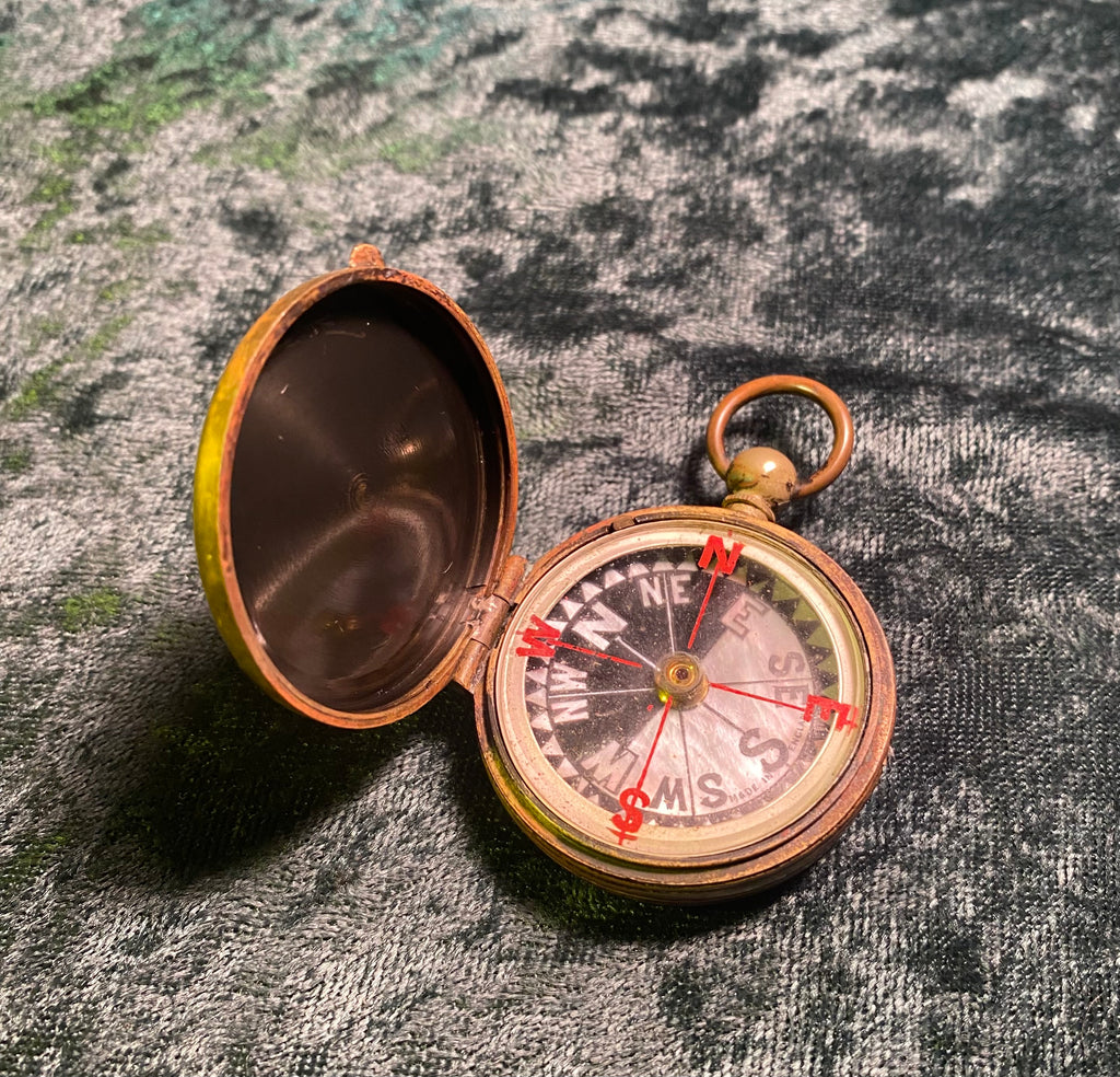 Zero Stock-Antique Singers Patent Compass Made in England – Explorer ...