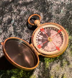 Zero Stock-Antique Singers Patent Compass Made in England