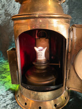 Zero Stock-Antique Railroad Lantern Sherwood Birmingham England