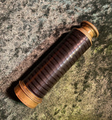 Zero Stock-Antique Six Draw Spyglass Telescope Signed The Prince Manchester