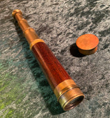 Zero Stock-Antique Field Telescope Spyglass Made in England