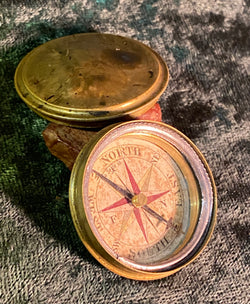 Antique Pocket Compass Made in Germany
