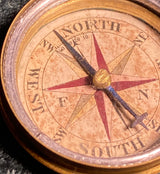 Zero Stock- Antique Pocket Compass Made in Germany