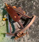 Zero Stock-Antique Marine  Sextant Octant Kevin Bottomley Baird Glasgow