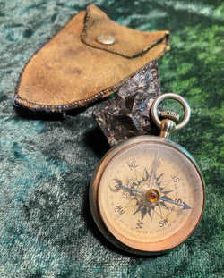 Zero Stock- Antique Short & Mason Taylor Leedawl Compass Made in Rochester New York Patent 1915