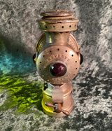Zero Stock- Antique Bicycle Neverout Insulated Kerosene Safety Lamp  Patent  Rose Mfg. Co. Philadelphia USA
