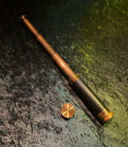 Zero Stock- Antique Field Telescope Spyglass Made in France