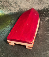 Zero Stock- Antique Live Steam Engine And  Boat Model