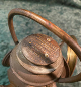 Zero Stock-Neverout Insulated Kerosene Safety Lamp  Patent  Rose Mfg. Co. Philadelphia USA