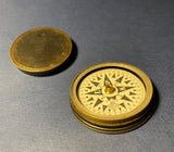 Zero Stock- Antique Small Nautical Dry Card Compass Made in England