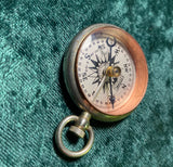 Zero Stock-Antique Taylor Leedawl Compass Made in Rochester New York Pat 1918