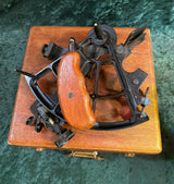 Zero Stock-WW2 Sextant Leupold & Stevens US Maritime Commission 1944