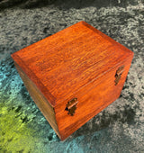 Zero Stock -Antique Small Nautical Dry Card Compass in Mahogany Case Made by C D Durkee & Co New York