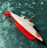 Zero Stock- Vintage Sutcliffe Unda-Wunda Clockwork Diving Submarine Made in England