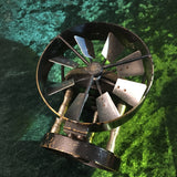 ZERO STOCK-ANTIQUE ANEMOMETER MADE BY NEGRETTI ZAMBRA LONDON