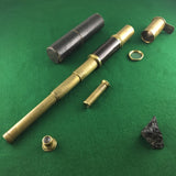 ZERO STOCK-ANTIQUE NAUTICAL TELESCOPE SPYGLASS WITH ENAMEL BARREL