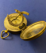 Zero Stock- Antique Equinoctial Compass Sundial