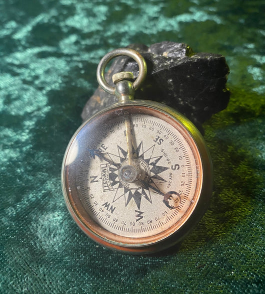 Zero Stock-Antique Short & Mason Taylor  Leedawl Compass Made in Rochester New York Patent 1915