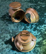 Zero Stock- Antique  Bicycle Lamp  Plume & Atwood Mfg Co  Waterbury Connecticut USA 1898