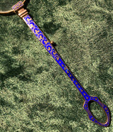 Zero Stock- Antique Enamel And Silver Lorgnette