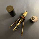 Zero Stock-Antique Pocket Naturalist Microscope Made by Spindler & Hoyer, Gottingen Germany
