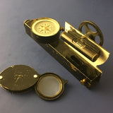 ZERO STOCK-Vintage Abney Reflecting Level and Compass R. Esercito Italiano Royal Italian  Army