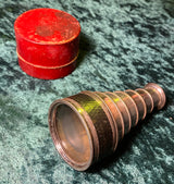 Zero stock- Antique Six Draw Monocular Telescope Dollond London from Georgian Era
