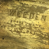 Zero Stock- Antique Weeden Steamboat Standard No 1