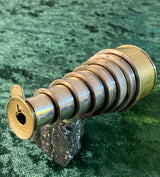 Zero Stock-Antique Seven Draw Monocular Telescope  from Georgian Era