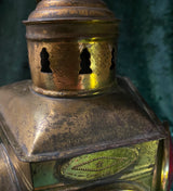 Zero Stock-Antique Brass  Boat Running Light Geo B. Carpenter Chicago