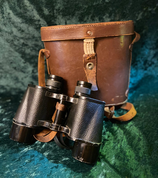 Zero Stock -Vintage Binoculars Carl Zeiss Jena 16x40 Telxeor Germany