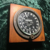 ZERO STOCK-Antique WW1 British RFC Aircraft Short & Mason  Altimeter