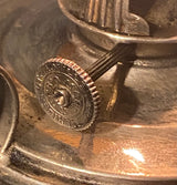 Zero Stock- Antique Nickel Covered Brass  Boat Running Light