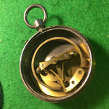 ZERO STOCK  Antique Pocket Bimetallic Thermometer Made by Jules Richard Paris