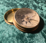 Zero Stock-Antique  Pocket Compass Made by Short Mason London for Tycos