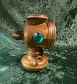 Zero Stock- Antique  Bicycle Lamp  Plume & Atwood Mfg Co  Waterbury Connecticut USA 1898