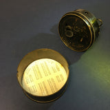 Zero Stock -Antique Pocket Box Sextant Made by Newman & Guardia London 1918