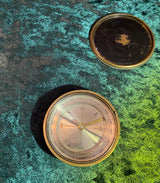 Zero Stock- Vintage Brass Compass Made in France